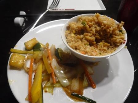 Fried Rice with Vegetables on mMy Plate